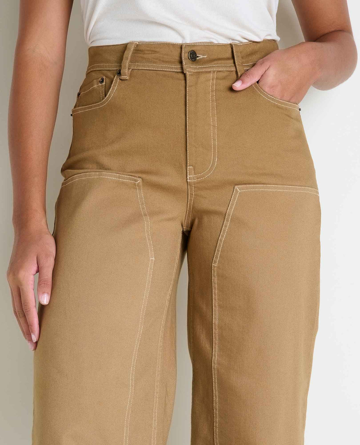 Organic Cotton Wide Leg Utility Denim - Sustainable Jeans by Toad&Co  | Toad&Co Women