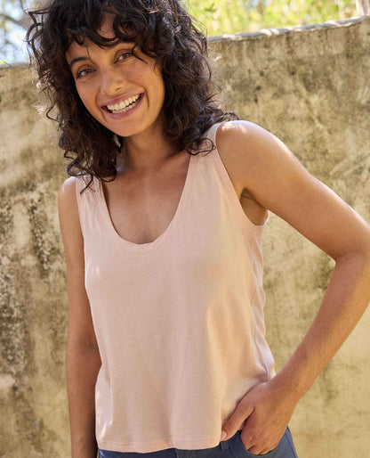 Whisper Tank - Lightweight Organic Cotton & Modal Jersey Tank Spanish Villa | Toad&Co Women