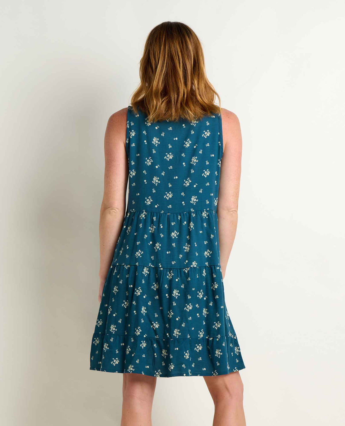 Manzana Tiered Tank Dress - Organic Cotton Flirty Tiered Sundress  | Toad&Co Women