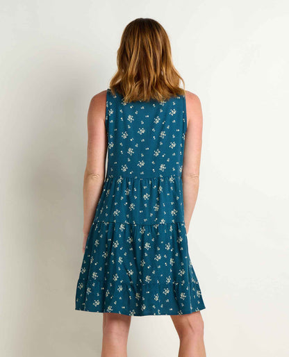 Manzana Tiered Tank Dress - Organic Cotton Flirty Tiered Sundress  | Toad&Co Women