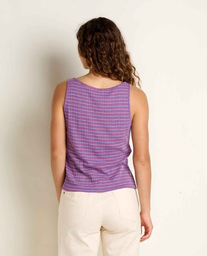 Foothill Pointelle Henley Tank - Organic Cotton Knit Tank  | Toad&Co Women