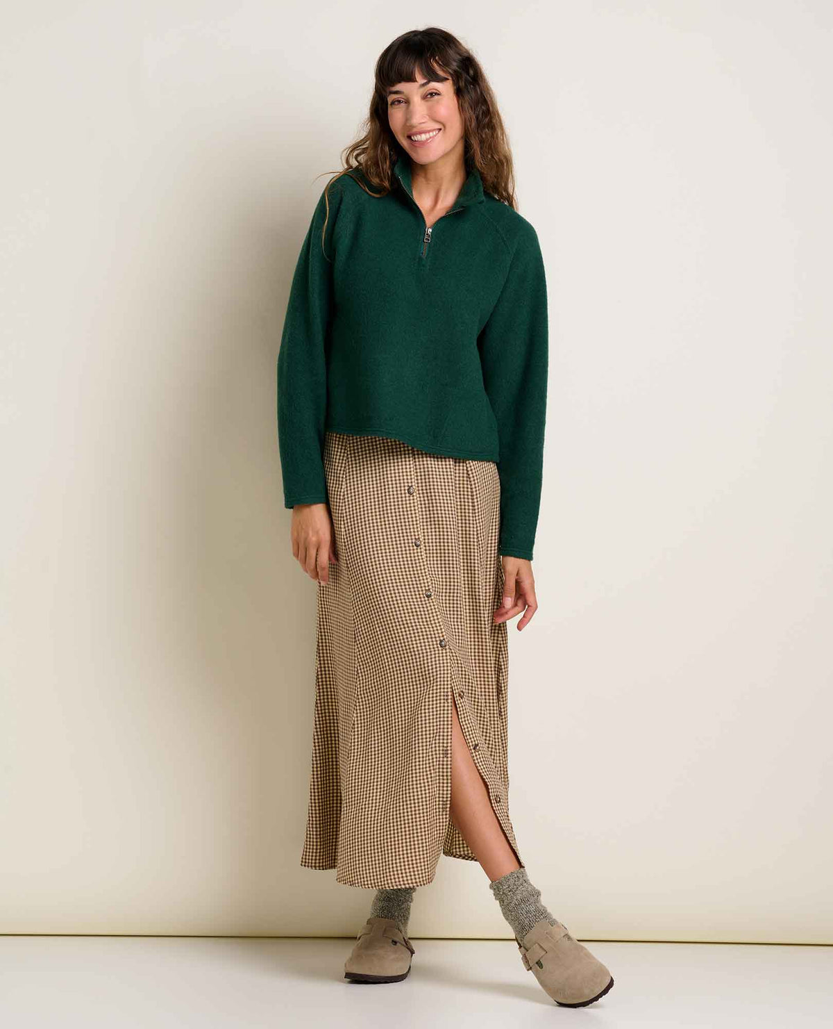 Women's Kennicott Italian Wool Quarter Zip  | Toad&Co Women