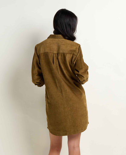 Super Soft Wide Wale Corduroy Popover Dress  | Toad&Co Women