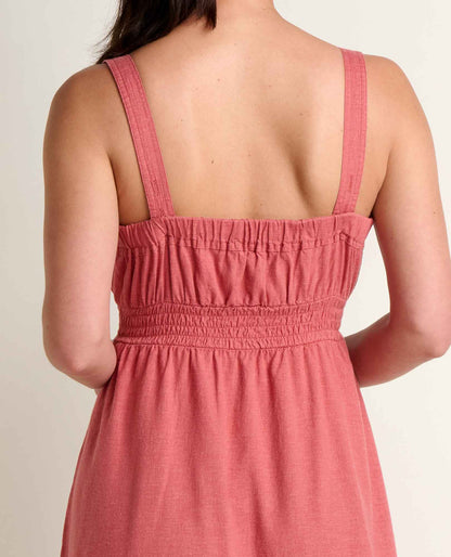 Taj Hemp Tiered Midi Dress - Sustainable Hemp & TENCEL™ Linen-Feel Dress  | Toad&Co Women