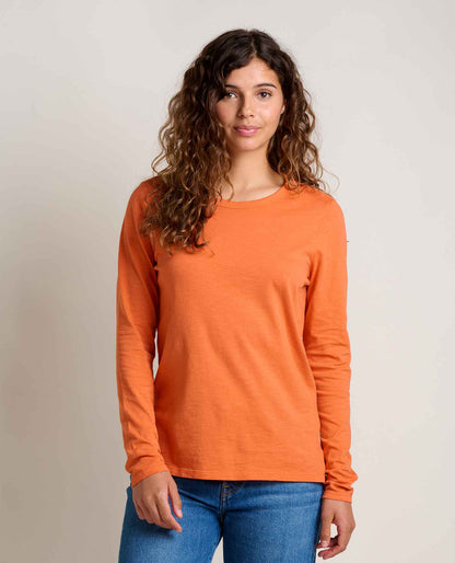 Women's Primo Long Sleeve Crew - Organic Cotton Shirt by Toad&Co  | Toad&Co Women