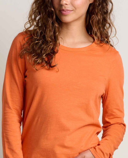 Women's Primo Long Sleeve Crew - Organic Cotton Shirt by Toad&Co  | Toad&Co Women