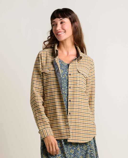 Folk Yeah Women's Recycled Shirt Jacket  | Toad&Co Women