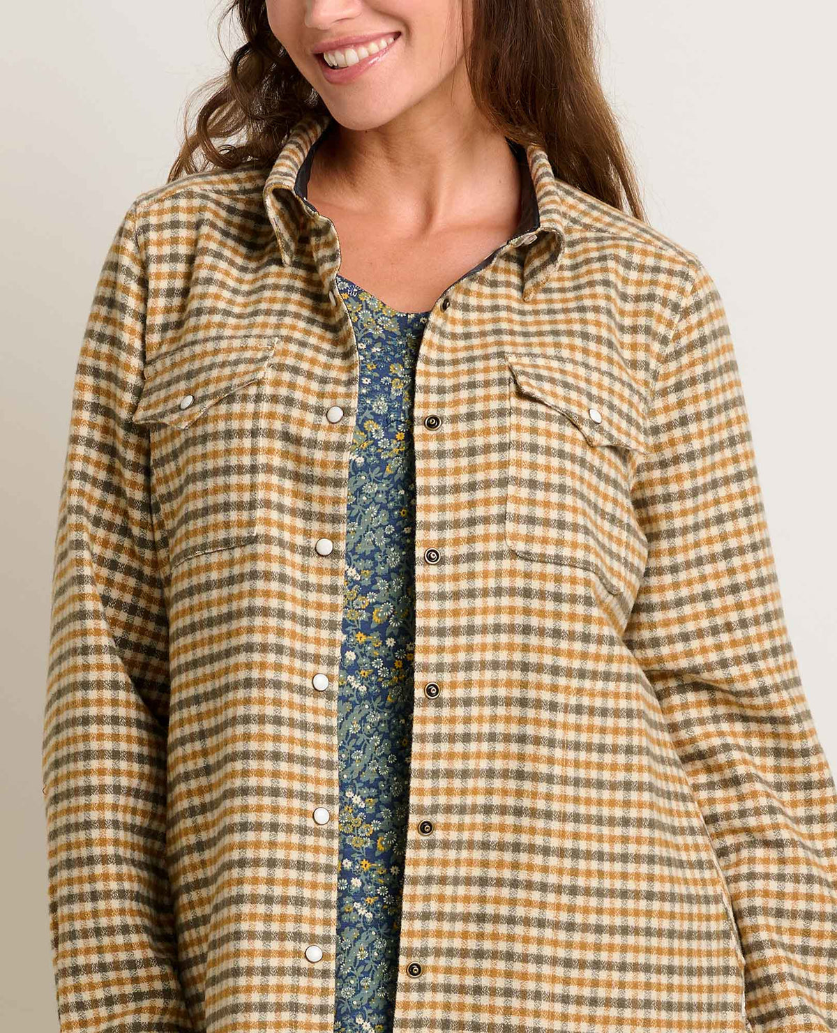 Folk Yeah Women's Recycled Shirt Jacket  | Toad&Co Women