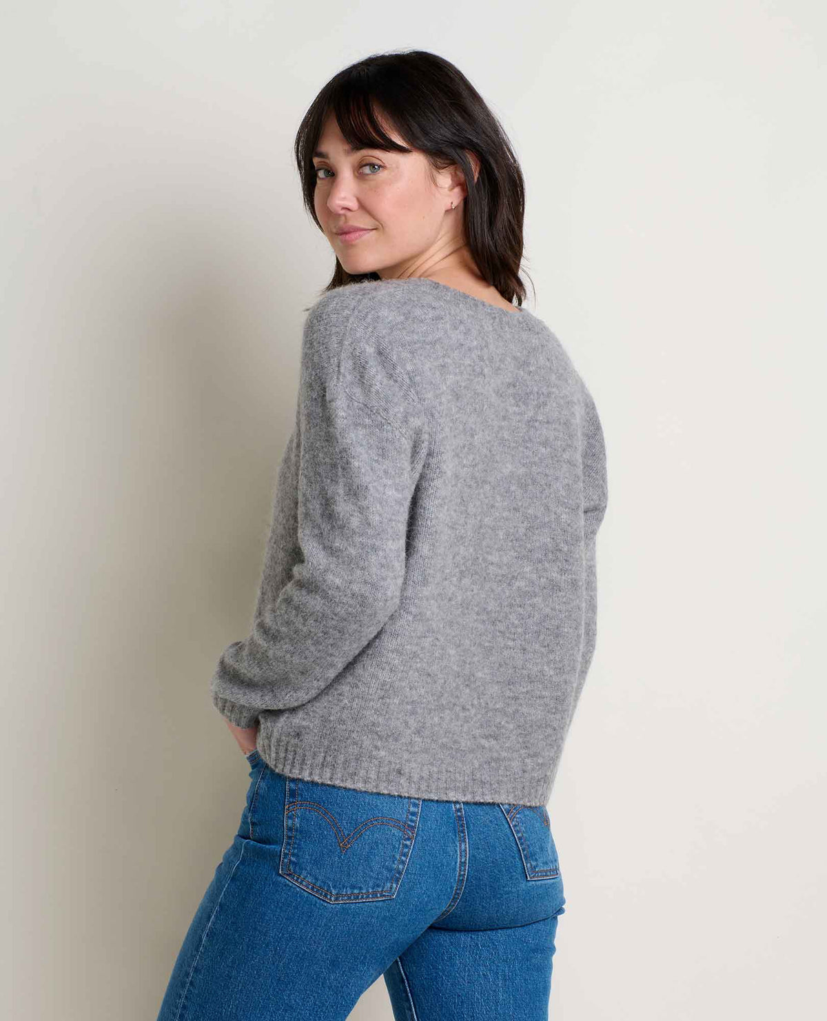 Women's Toddy Alpaca Merino V-Neck Sweater - Cozy & Soft  | Toad&Co Women