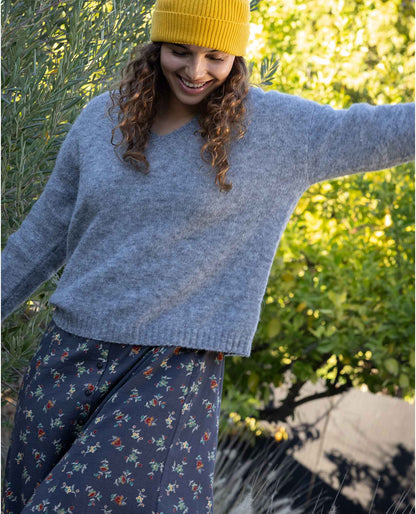 Women's Toddy Alpaca Merino V-Neck Sweater - Cozy & Soft  | Toad&Co Women