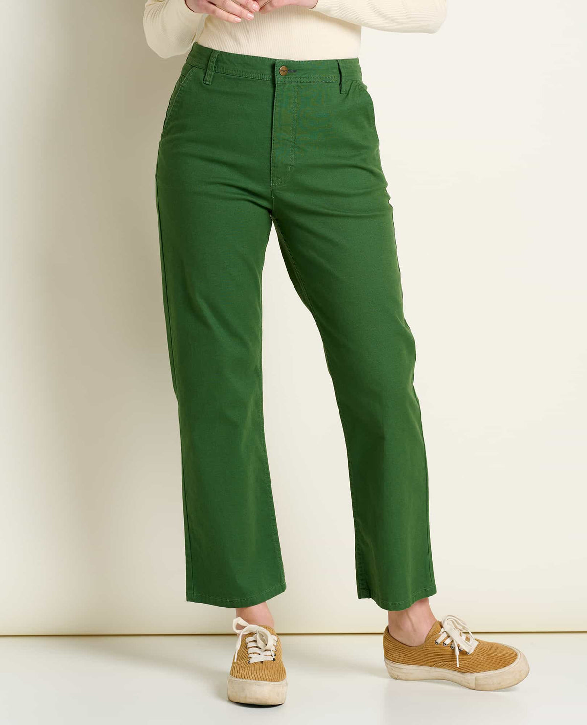 Earthworks High Rise Pant - Straight Leg Chino by Toad&Co  | Toad&Co Women