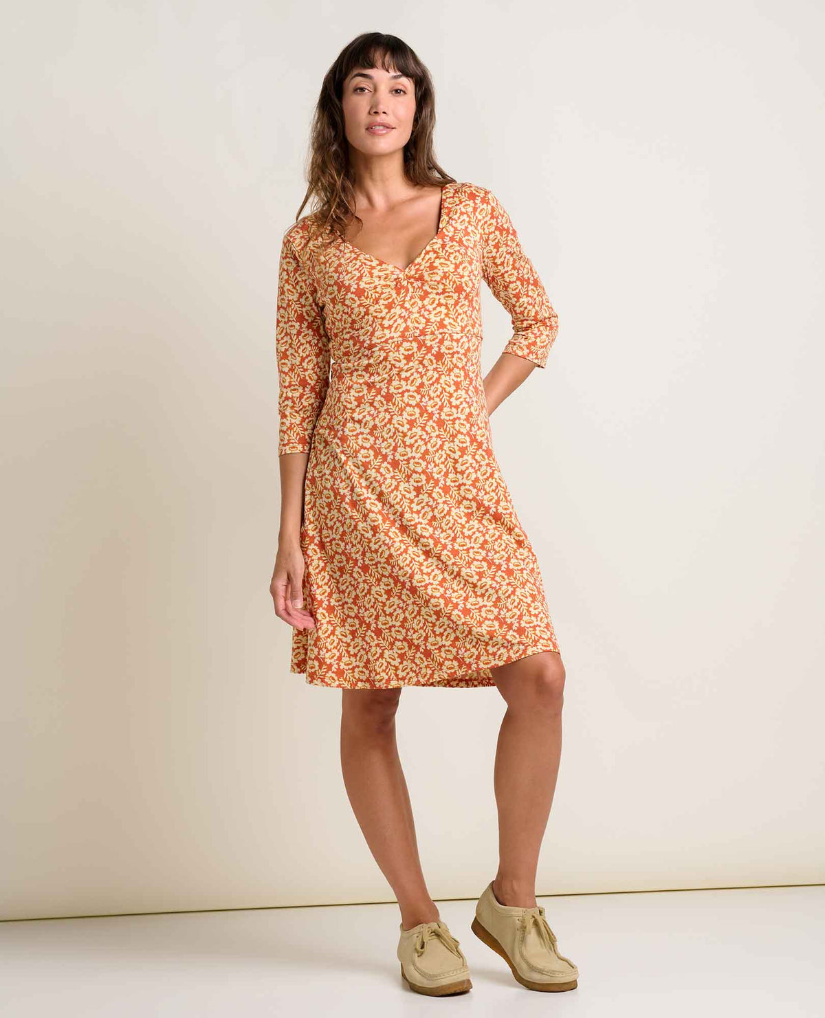 Women's Rosalinda Dress with Pocket - Organic Cotton and Tencel Dress by Toad&Co  | Toad&Co Women