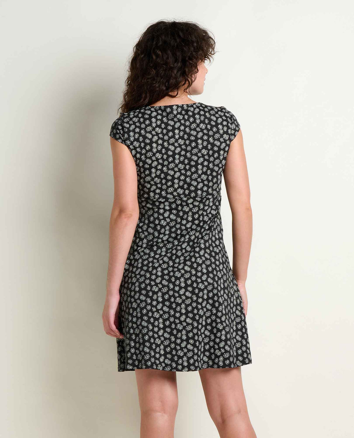 Women's Rosemarie Dress - by Toad&Co Black and Salt Print | Toad&Co Women