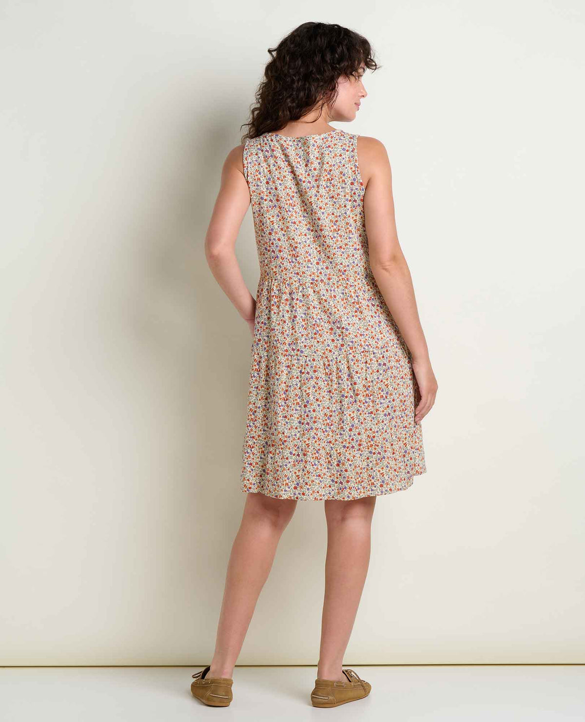 Manzana Tiered Tank Dress - Organic Cotton Flirty Tiered Sundress  | Toad&Co Women