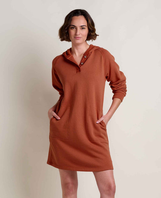 Fernscape Hoodie Dress - Organic Cotton & Hemp Blend  | Toad&Co Women