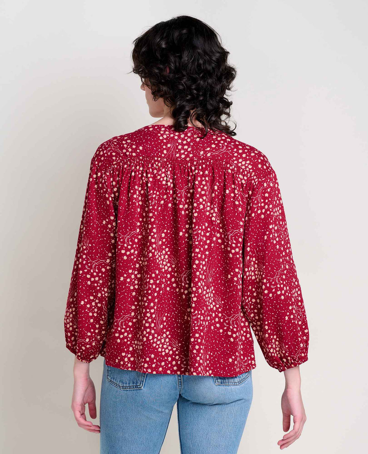 Manzana Long Sleeve Peasant Top  | Toad&Co Women