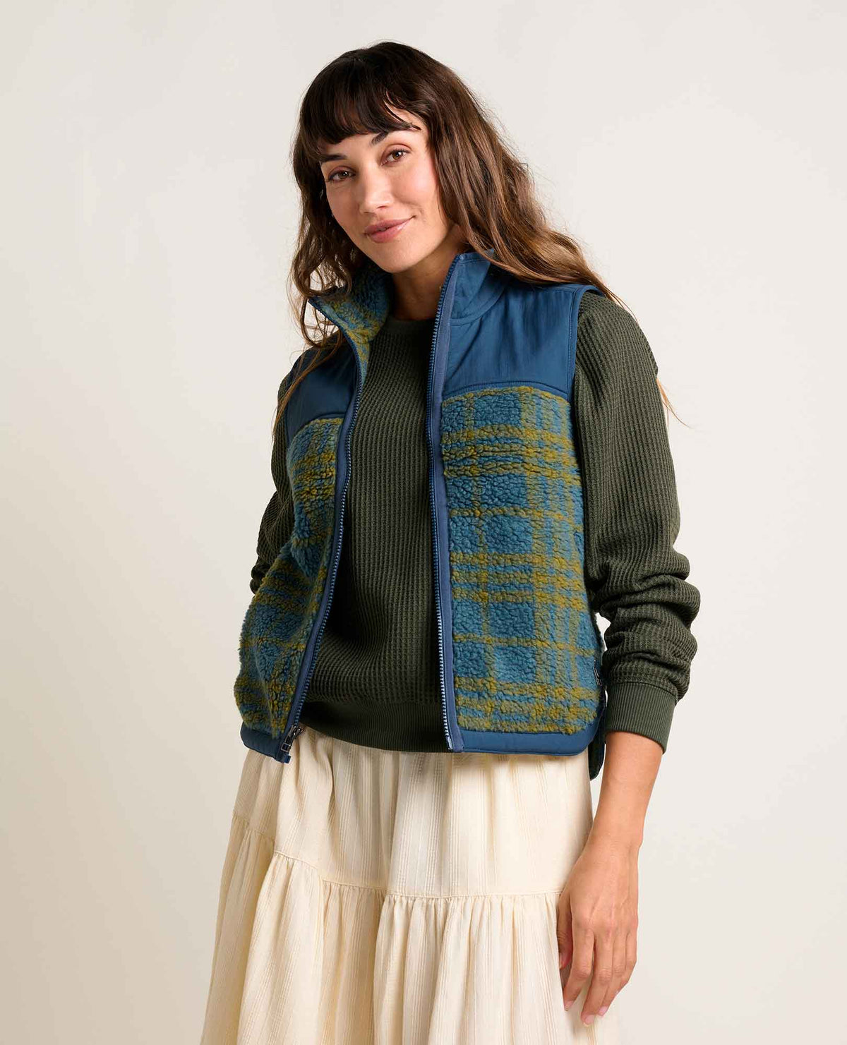 Recycled Sherpa Fleece Vest for Women - Cozy Layer  | Toad&Co Women