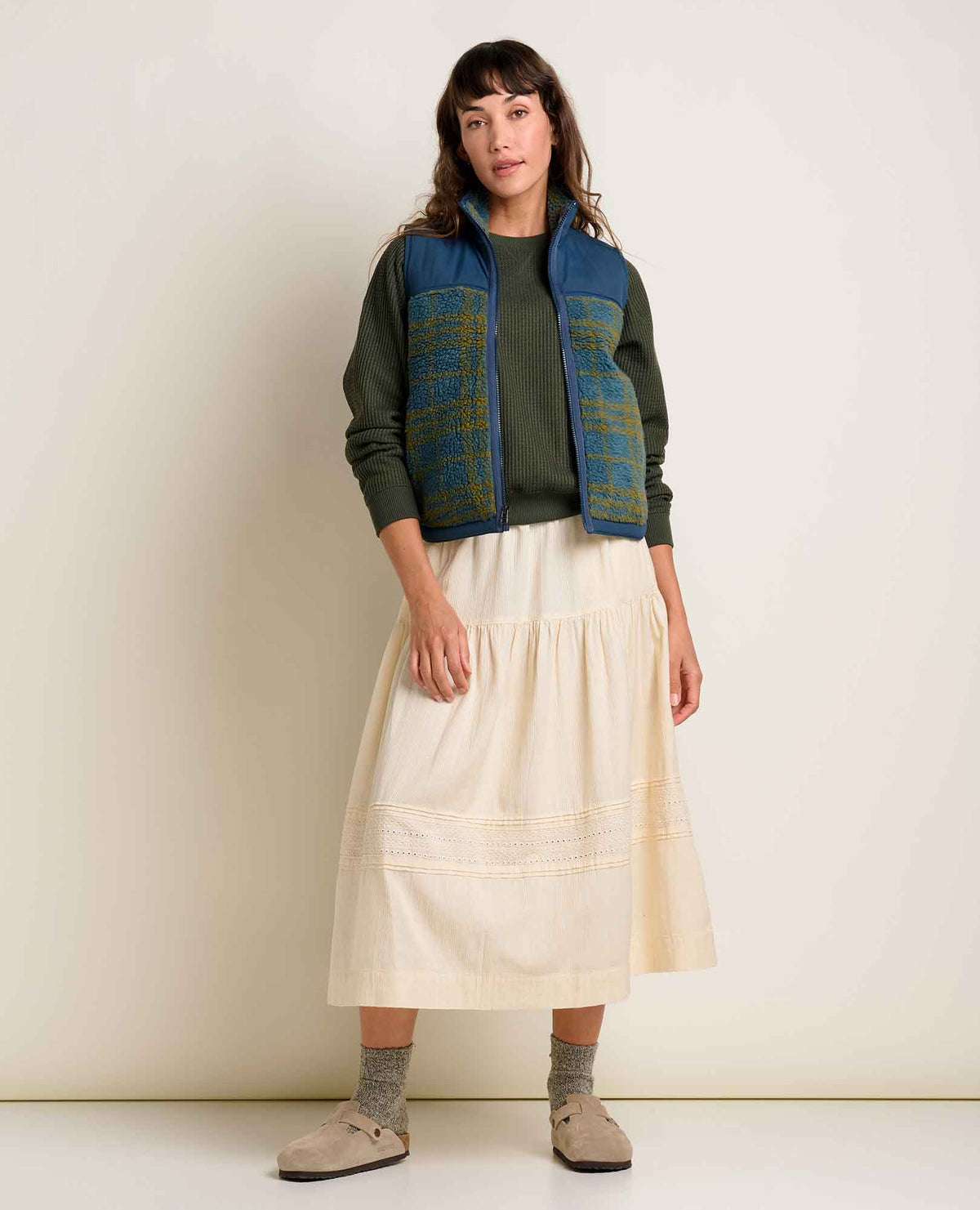 Recycled Sherpa Fleece Vest for Women - Cozy Layer  | Toad&Co Women