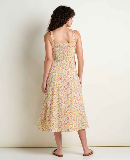 Sunkissed Tank Midi Dress - Quick-Dry Recycled Midi Travel Dress  | Toad&Co Women