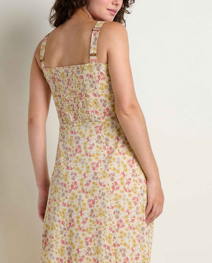Sunkissed Tank Midi Dress - Quick-Dry Recycled Midi Travel Dress  | Toad&Co Women