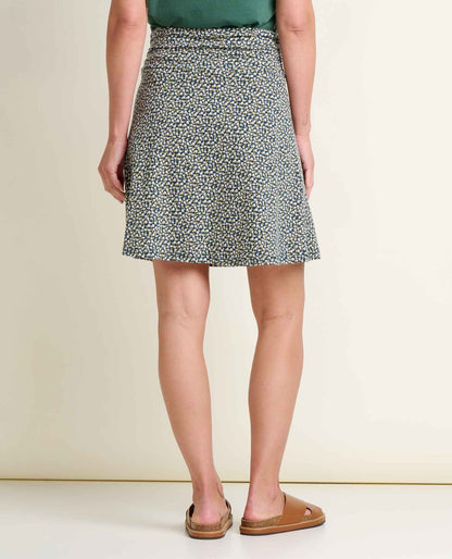 Chaka Organic Cotton & TENCEL Skirt Best Seller Midnight Print | Toad&Co Women