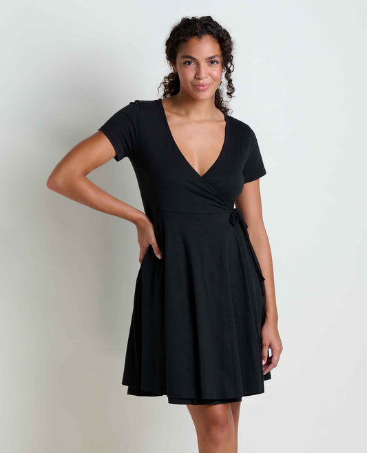 Freesia Wrap Dress - Flattering & Eco-Friendly  | Toad&Co Women