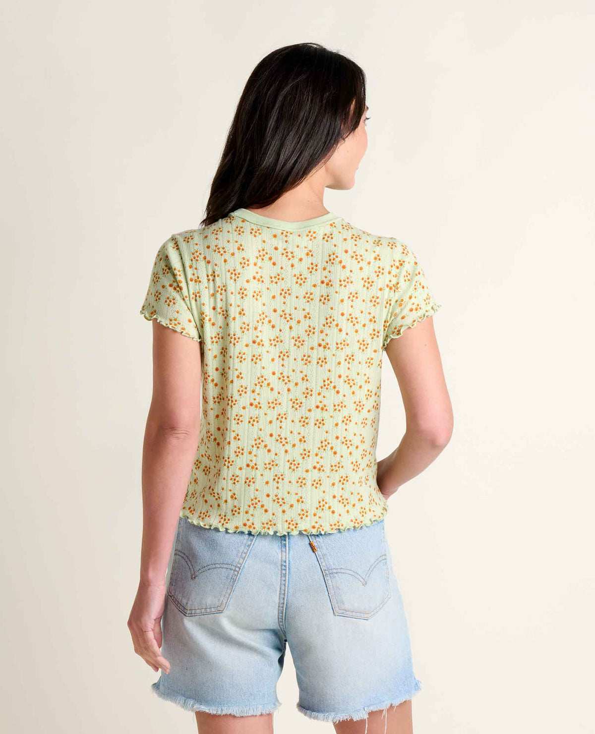 Foothill Cropped Baby Tee - Made from Recycled Materials by Toad&Co  | Toad&Co Women
