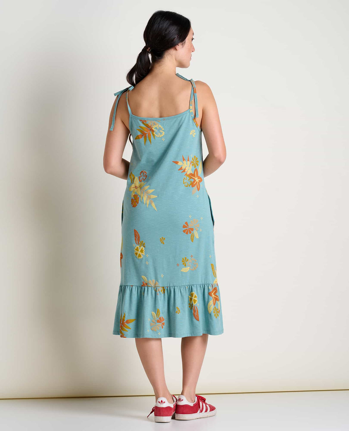 Dandelion Organic Cotton Midi Dress - by Toad&Co  | Toad&Co Women