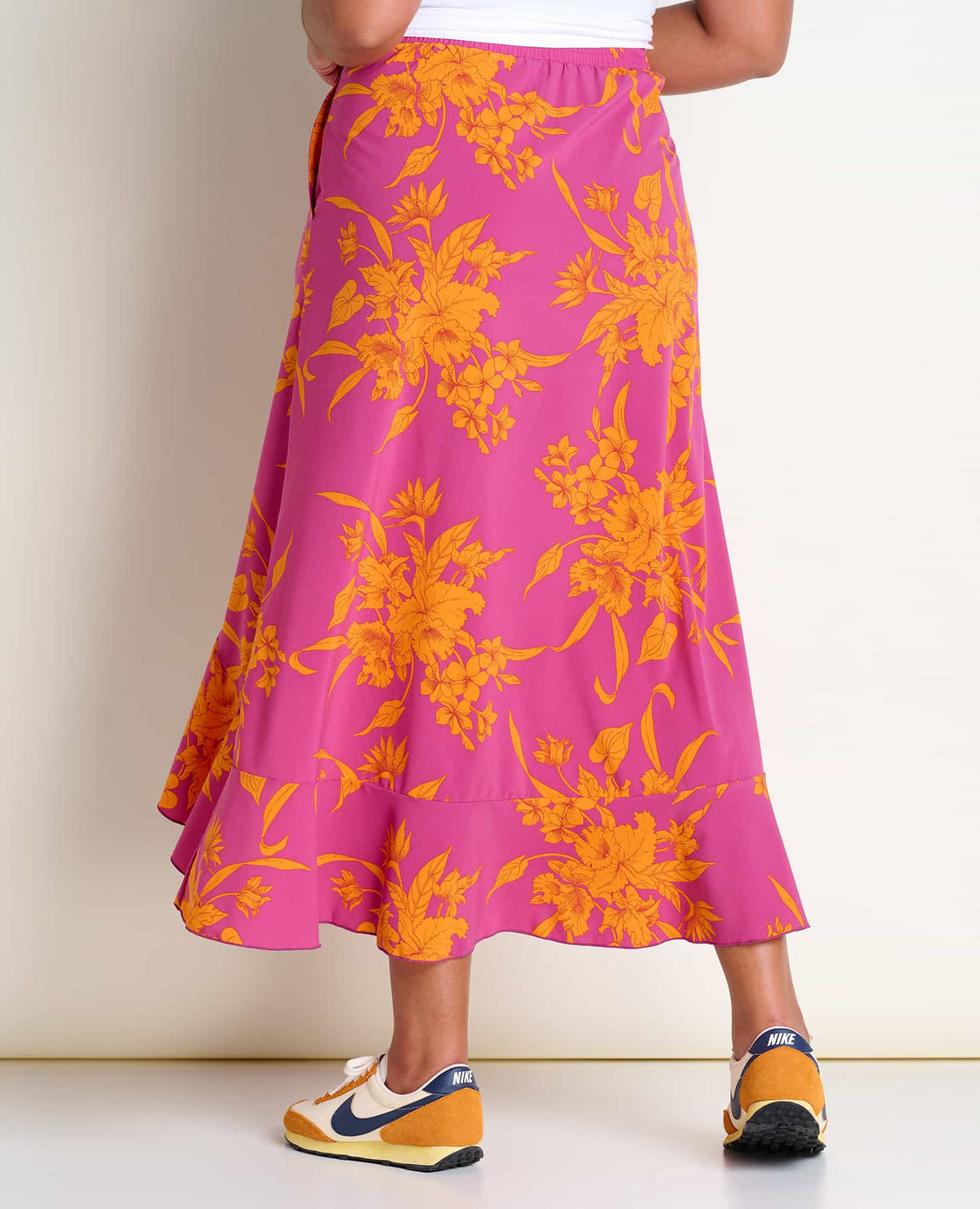 Sunkissed Wrap Sustainable Midi Skirt - by Toad&Co  | Toad&Co Women