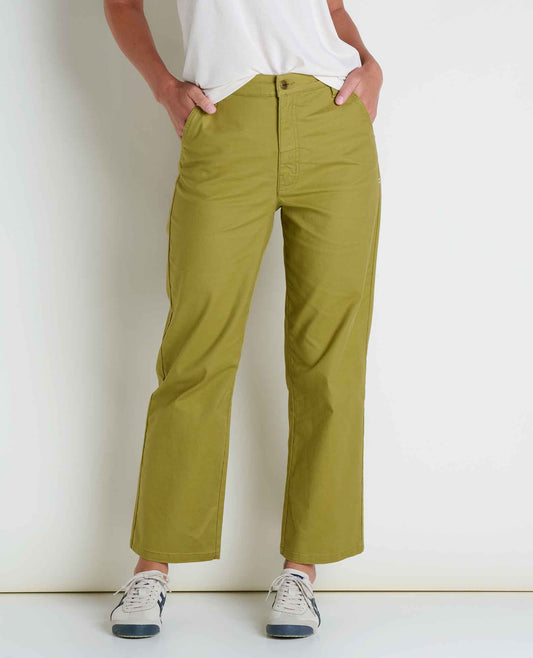 Earthworks High Rise Pant - Straight Leg Chino by Toad&Co  | Toad&Co Women