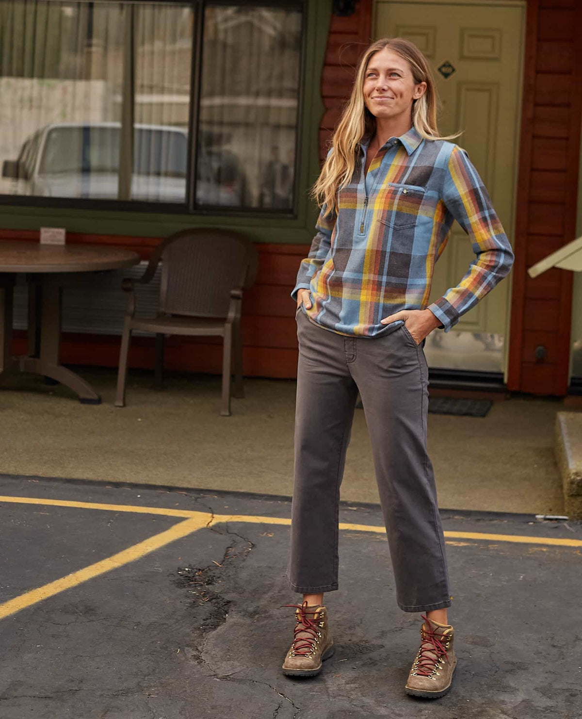 Earthworks High Rise Pant - Straight Leg Chino by Toad&Co  | Toad&Co Women