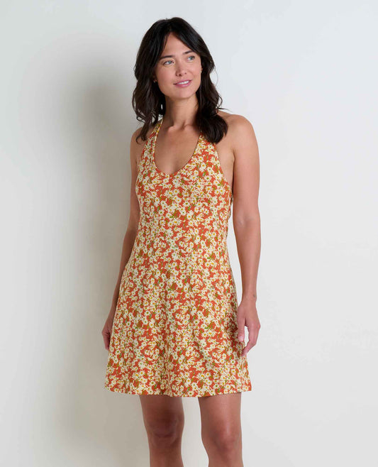 Plumeria Women's Halter Top Dress - by Toad&Co  | Toad&Co Women