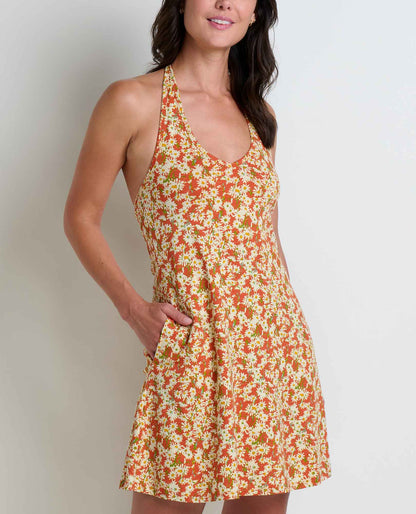 Plumeria Women's Halter Top Dress - by Toad&Co  | Toad&Co Women
