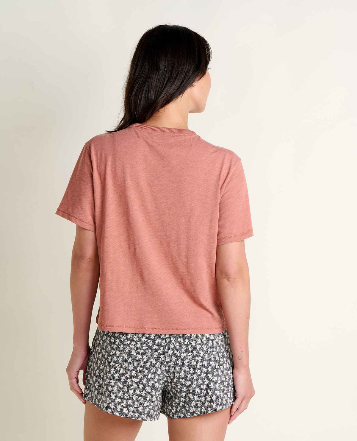 Women's Boundless Jersey Crew - Garment-Dyed Relaxed Fit Top Copper | Toad&Co Women