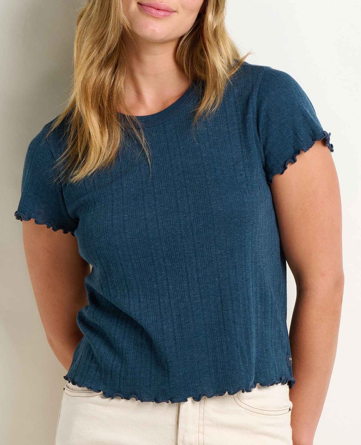 Foothill Cropped Baby Tee - Made from Recycled Materials by Toad&Co  | Toad&Co Women