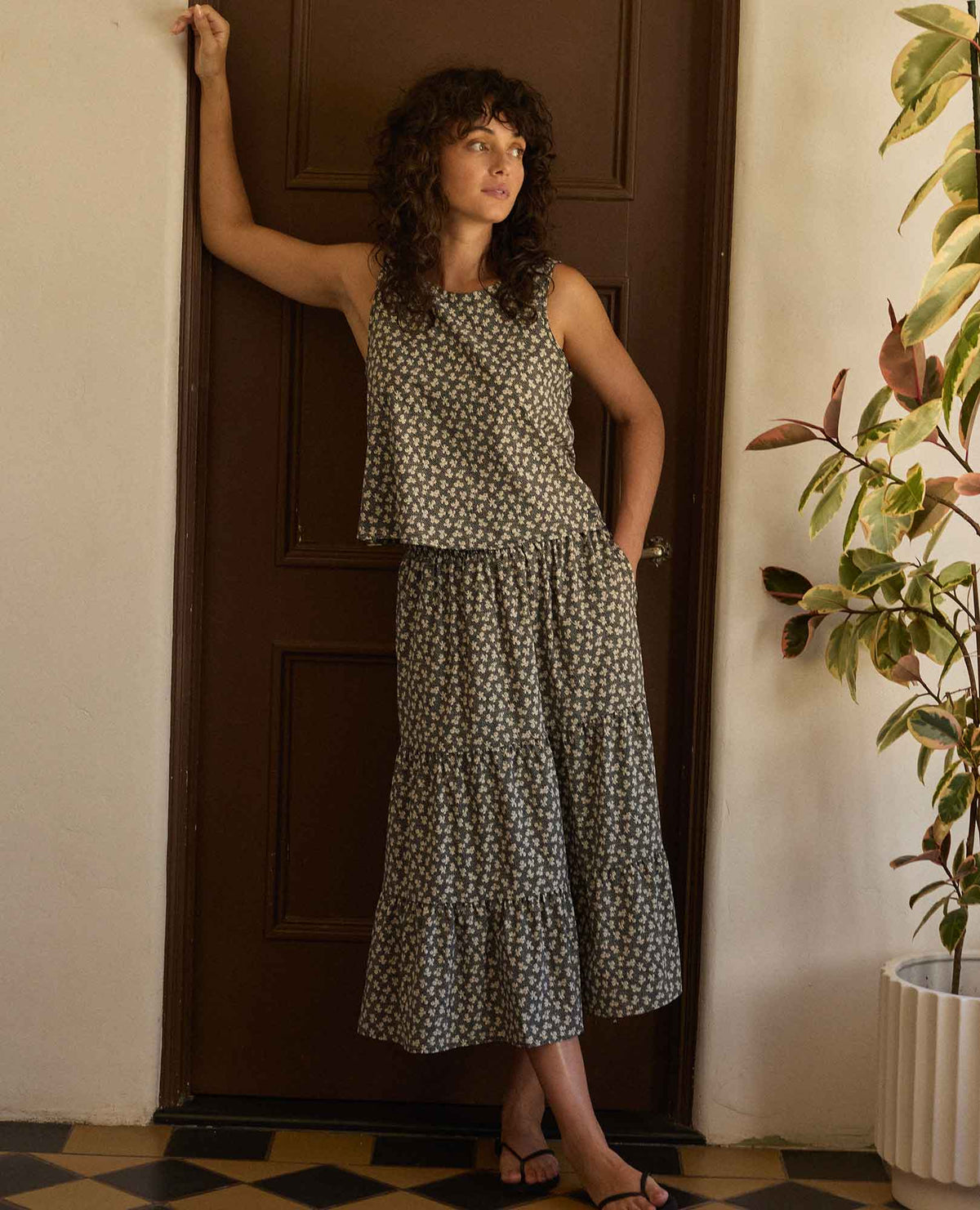 Sunkissed Button Back Tank - Lightweight Quick-Dry Travel Tank  | Toad&Co Women