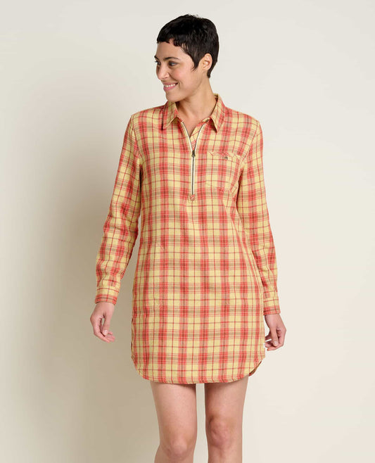 Bodie Quarter Zip Dress  | Toad&Co Women
