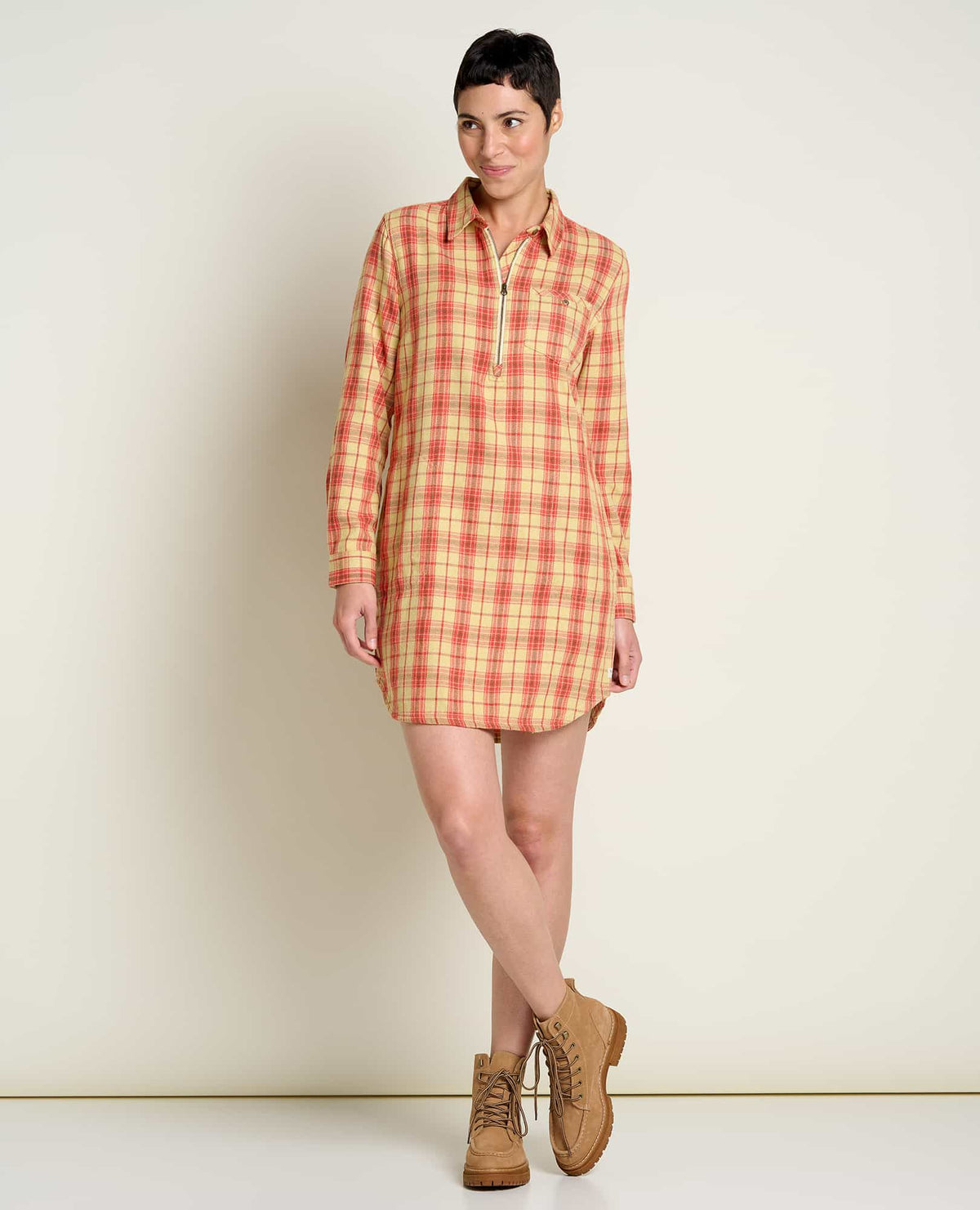 Bodie Quarter Zip Dress  | Toad&Co Women