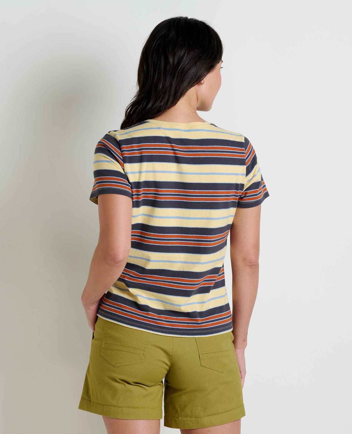 Grom Hemp Blend V-Neck T-Shirt - Sustainable Top by Toad&Co  | Toad&Co Women
