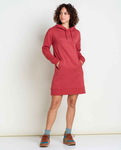 Hemp Daybreaker Hooded Sweatshirt Dress  | Toad&Co Women