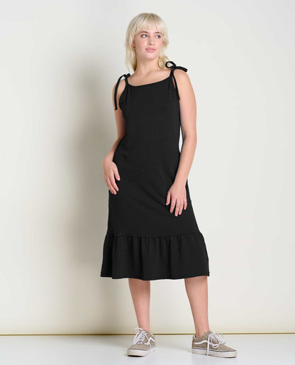 Dandelion Organic Cotton Midi Dress - by Toad&Co  | Toad&Co Women
