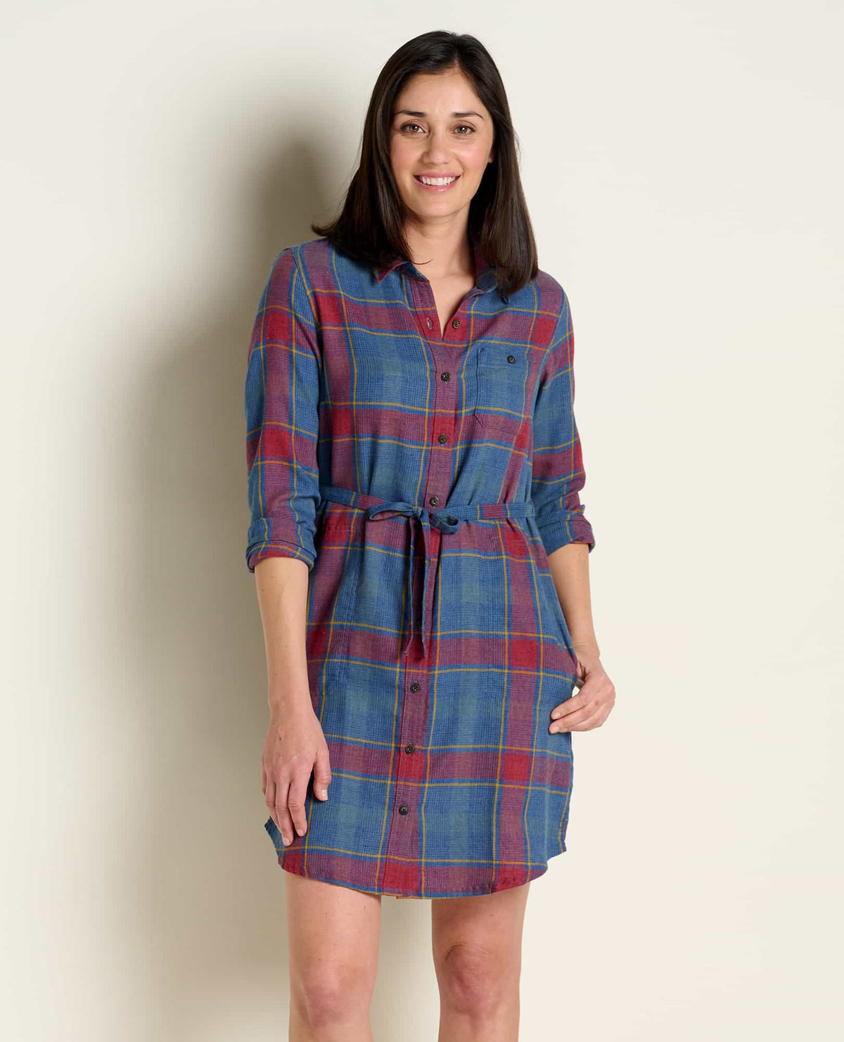 Re-Form Flannel Shirtdress  | Toad&Co Women
