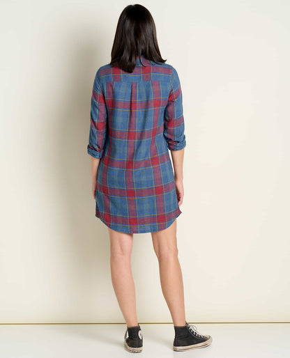 Re-Form Flannel Shirtdress  | Toad&Co Women