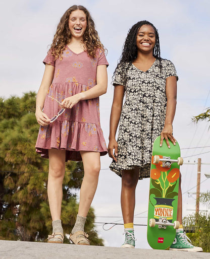 Marley Tiered Short Sleeve T-Shirt Dress  | Toad&Co Women