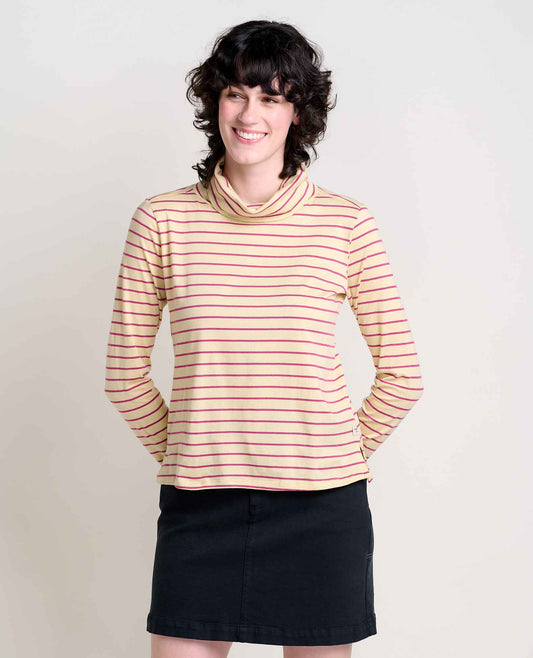Maisey Long Sleeve T-Neck  | Toad&Co Women