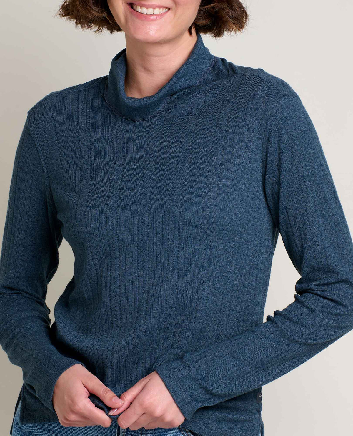 Foothill Pointelle Long Sleeve Turtleneck  | Toad&Co Women