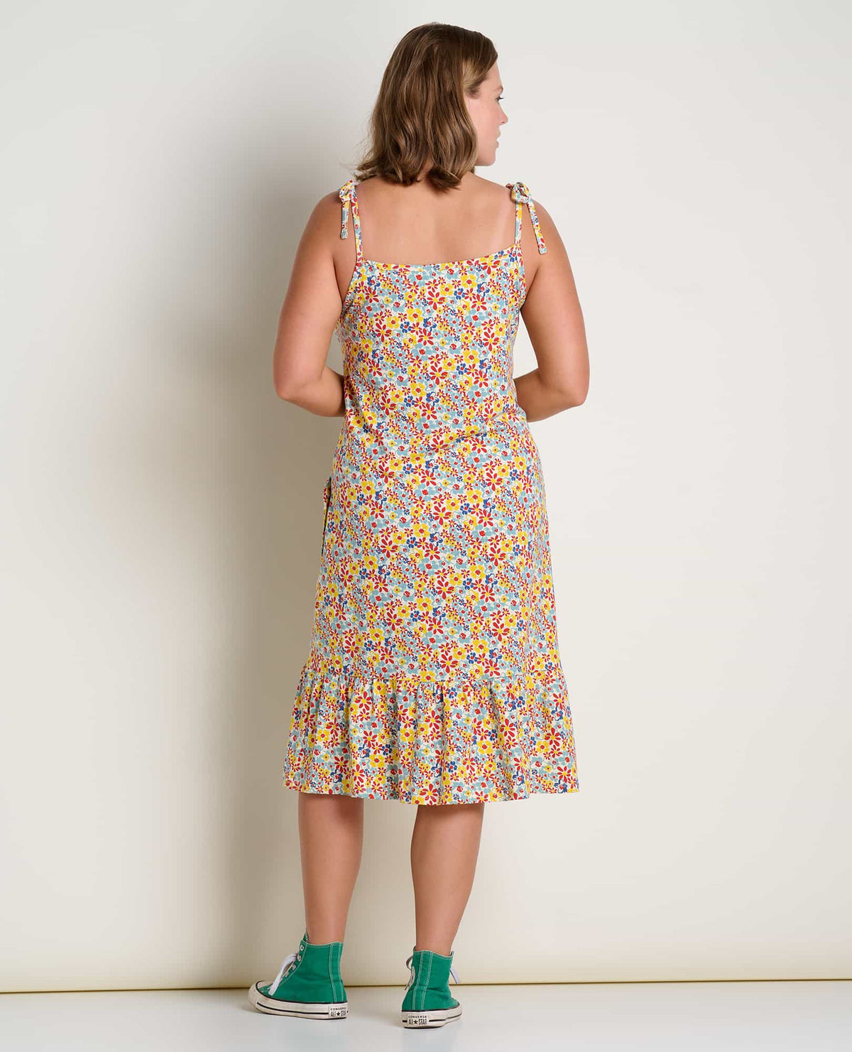 Dandelion Organic Cotton Midi Dress - by Toad&Co  | Toad&Co Women