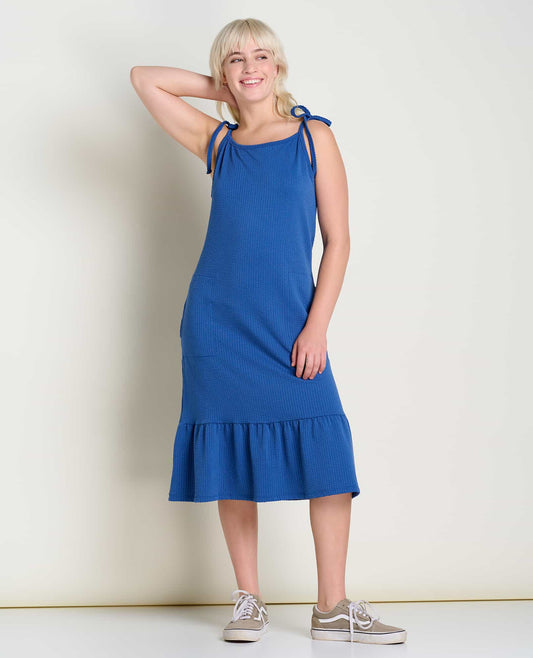 Dandelion Organic Cotton Midi Dress - by Toad&Co  | Toad&Co Women