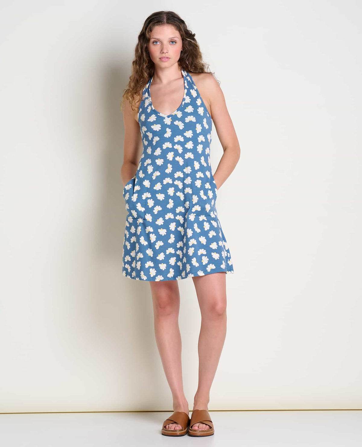 Plumeria Women's Halter Top Dress - by Toad&Co  | Toad&Co Women