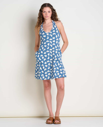 Plumeria Women's Halter Top Dress - by Toad&Co  | Toad&Co Women